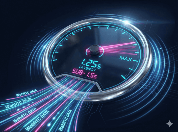Sub-1.5 second latency speedometer